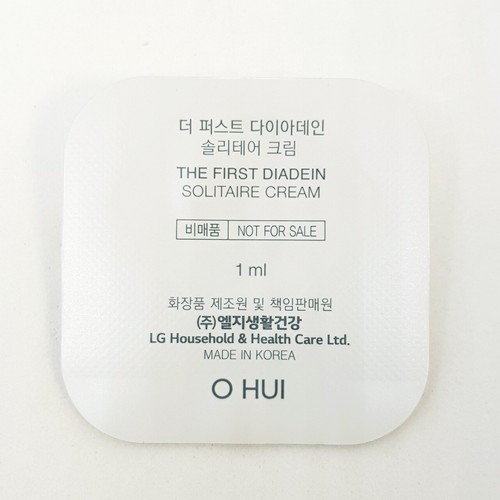 O HUI The First Diadein Solitaire Cream 1ml x 10pcs Anti Aging Lifting K-Beauty - Picture 6 of 9