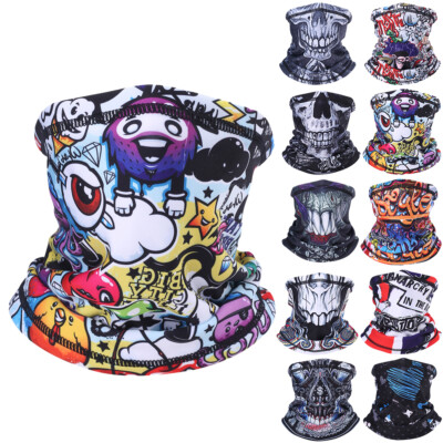 Winter Neck Warmer Gaiter Windproof Fleece Ski Face Mask Scarf for Cold Weather