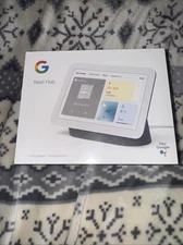 Google Nest Hub 2nd Generation Smart 7-inch Display - Charcoal SEALED