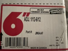 Selkirk JM6AAF Flat Roof Flashing With Storm Collar, 9 in W x 27-1/2 in L, Stain