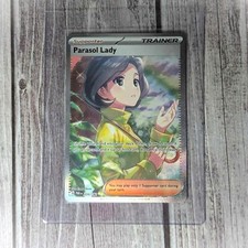 Parasol Lady - 255/182 - Pokémon Paradox Rift Special Illustration Rare Card NM