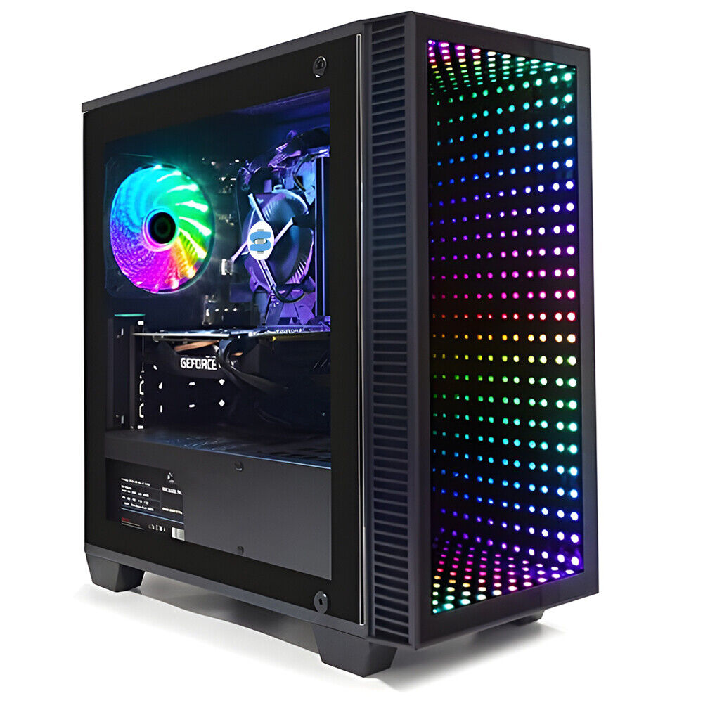 Gaming PC Core i7 4770, 16GB RAM,512GB SSD +3TB HDD,GTX 1650,WiFi, Win 11,Nozomu