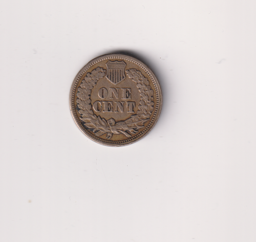 US Indian Head Penny Cent 1863 VERY NICE GRADE COIN HH63