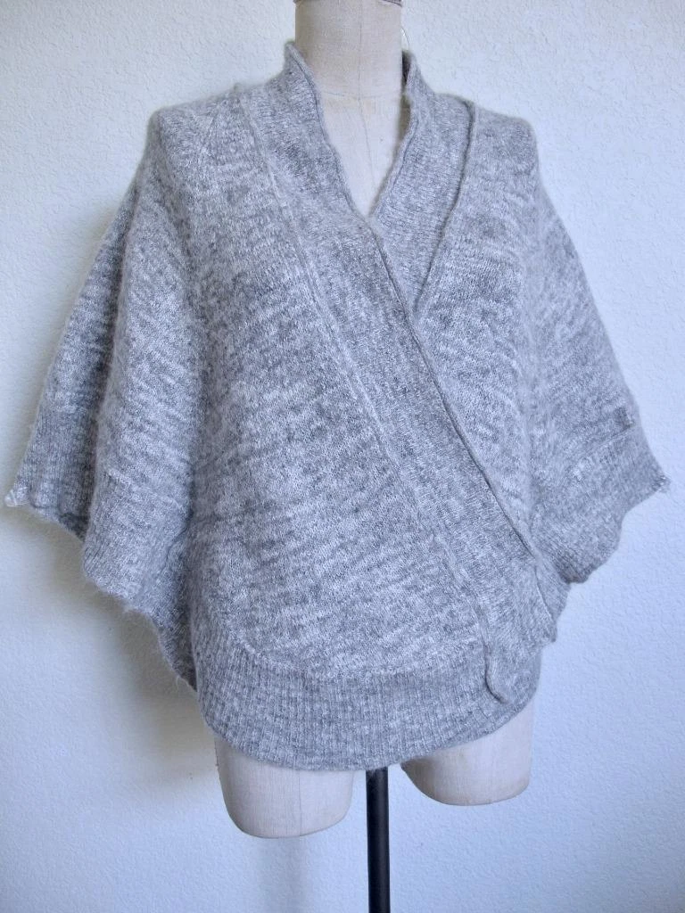 Anthropologie Knitted Knotted Celia Oversized Wrap Cardigan