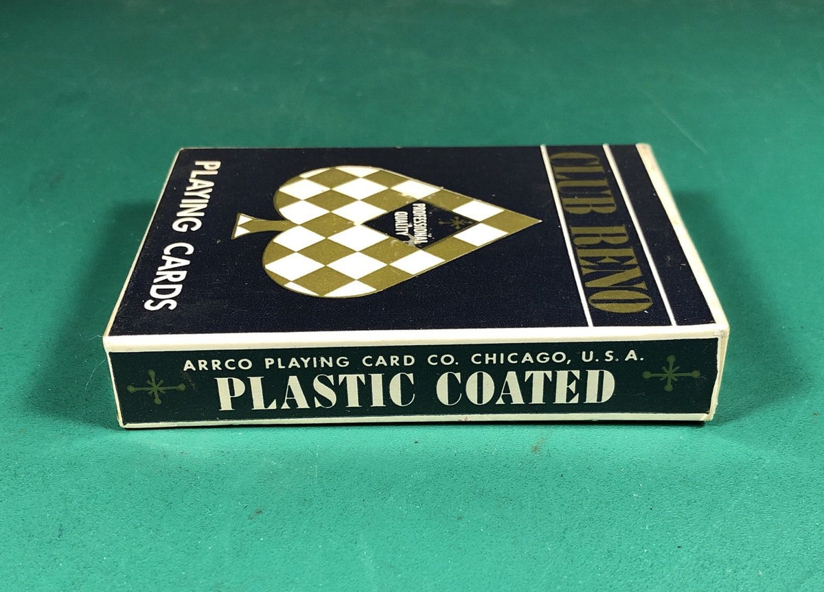 VTG Club Reno No. 101 Playing Cards SEALED W/ TAX STAMP | Arrco