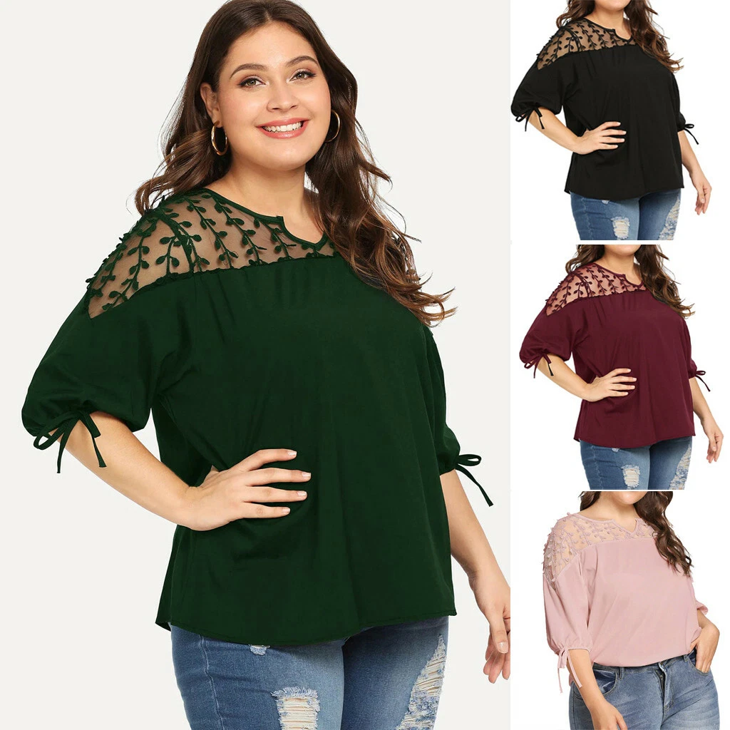 New Plus Size Summer Tops