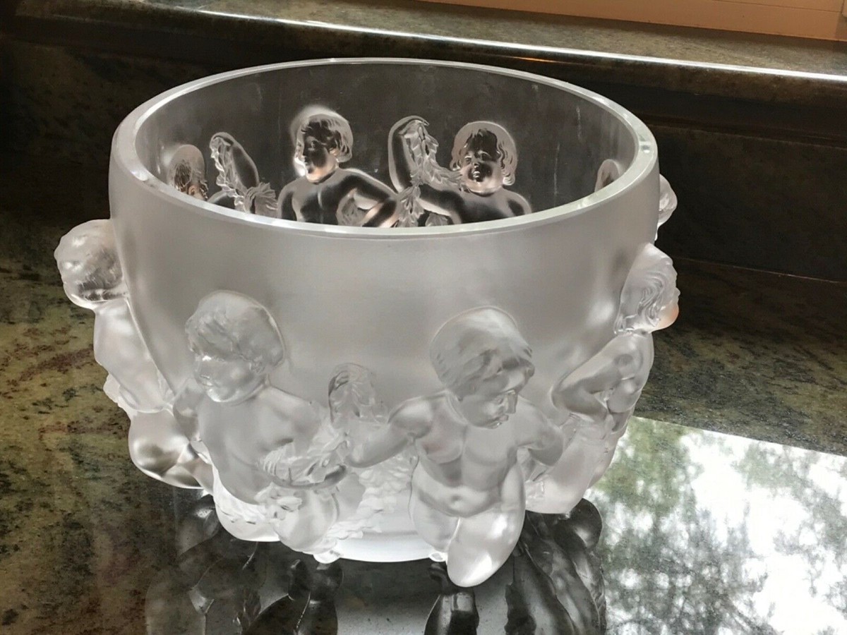 Large Lalique LUXEMBOURG Bowl | eBay
