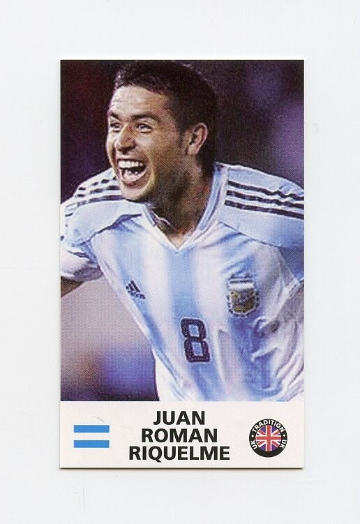 306★サッカー★juan roman riquelme★prostars 306☆サッカー☆juan roman riquelme☆prostars 301 Juan Roman