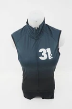 Moa Sport Team 31 Cycling Wind Vest Women's Small Blue/Black