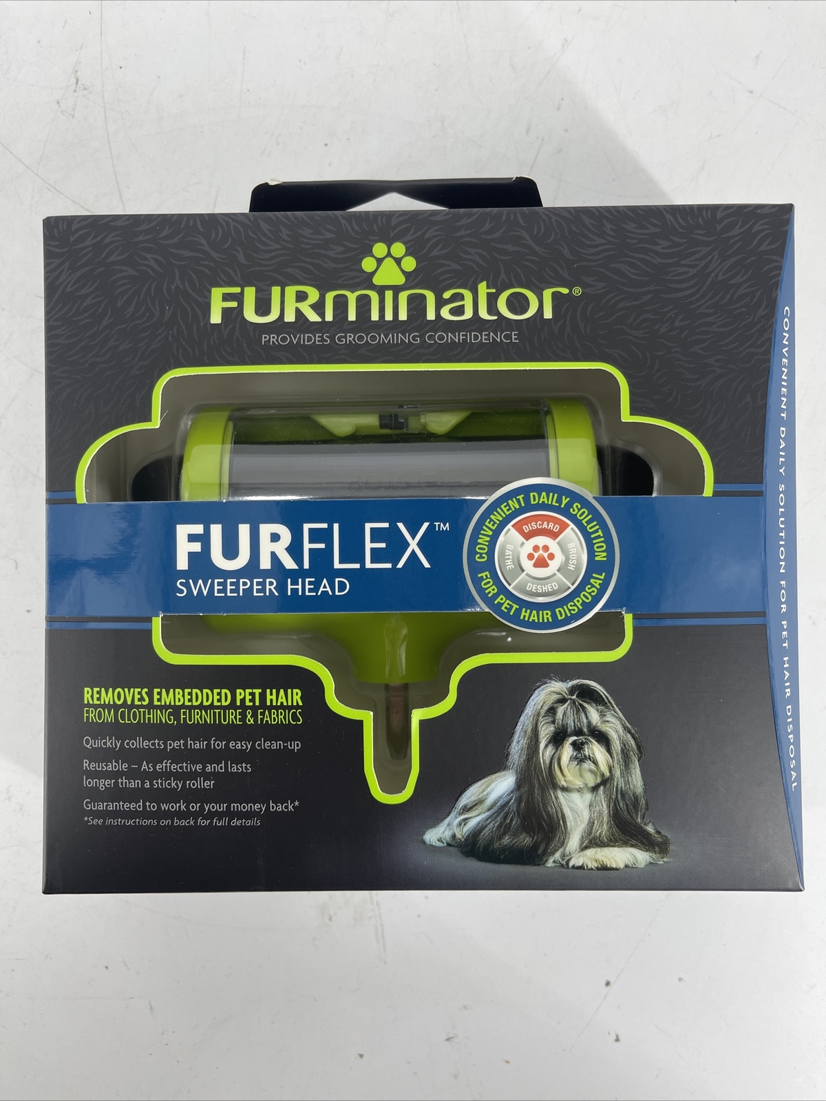 Furminator Furflex Sweeper Head Pet Hair Remover From Clothi