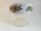 Vintage Pyrex Corning Ware Spice of Life See-N-Store Canister w/ Lid & Seal