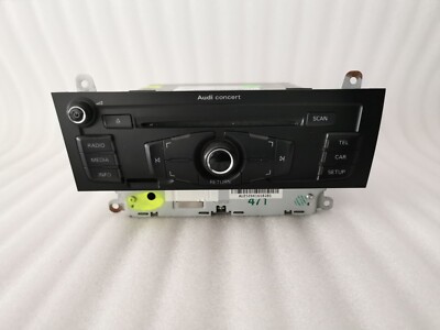 Audi A5 8T Einbauradio Radio Navigation Autoradio CD Spieler Player 8T1035186P