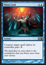 Mana Leak -Foil Light Play MTG Magic 2011 Core Set