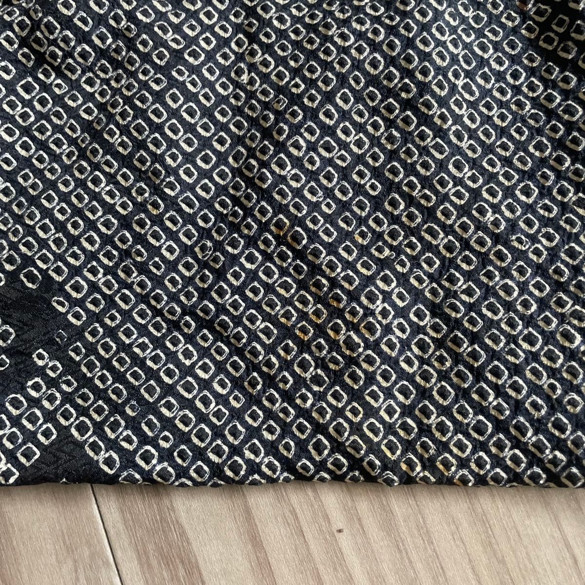 Drawstring bag, Japanese pattern, , squeezed, flo… - image 9