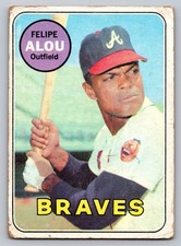 1969 Topps - #300 Felipe Alou | Atlanta Braves PR
