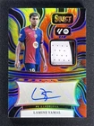 2024-25 Panini Select La Liga Lamine Yamal #AM-LY Tie Dye Prizm Patch Auto /25