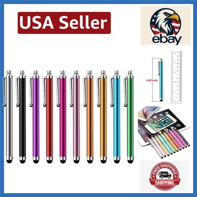 Durable Capacitive Stylus Pen Set - 100 Pack with Scratch-Resistant Tips