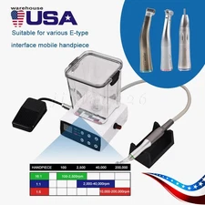 Dental LED Brushless Electric Micro Motor/1:1/1:5 Contra Angle Handpiece Fit NSK