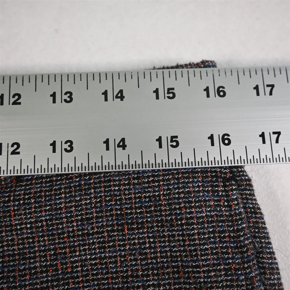 Pantalones ajustados para hombre asos 32x30 negros rojos azules tejido de manta tweed Foto 2 de 4