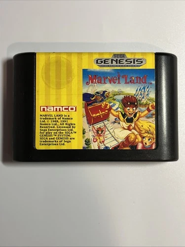Marvel Land (Sega Genesis) Game Cartridge Only