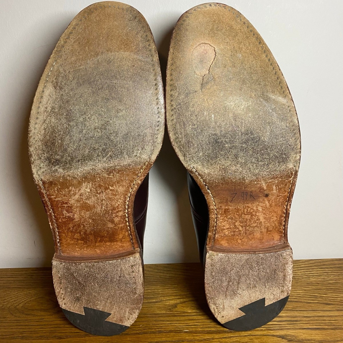 Peal & Co Crockett & Jones for Brooks Brothers Brown Plain  display picture 3