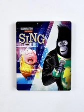 Sing (4K Ultra HD Blu-Ray/ Blu-Ray, SteelBook, 2016) No Digital Code