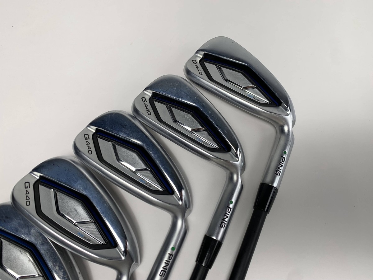 Ping G440 Iron Set 5-PW+GW Green Dot Alta CB AWT Senior Graphite