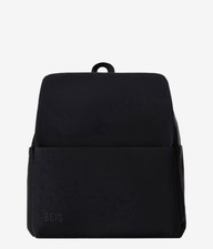 BEIS Travel The Everyday Diaper Backpack Black Nylon Twill