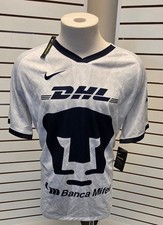 Pumas UNAM 2019/20 Home Jersey Nike Soccer Football Shirt White