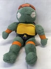 1989 Vintage Michelangelo Teenage Mutant Ninja Turtles Plush Figure 14" TMNT!!