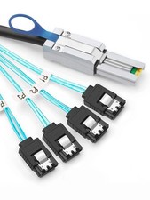 CableCreation Mini SAS 26Pin SFF-8088 Male to 2M, 8088 4x SATA