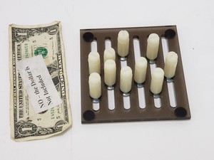 Plank Forming Jig - For Crafting or Model Making - 5X5 Plastic Base - 10 Pins