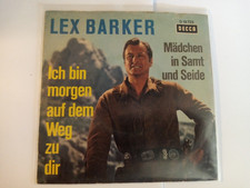 Lex Barker "Winnetou " Cover Musik single auf Decca  -alt "Ich bin morgen....