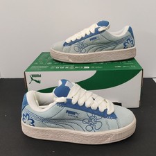 Girl's Puma Suede XL Sktr Bloom Jr 398047 01 Size 5M