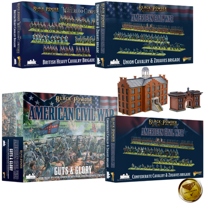 #ad Warlord Games Black Powder Epic Battles Miniatures Bundle 5 Sets $158.85