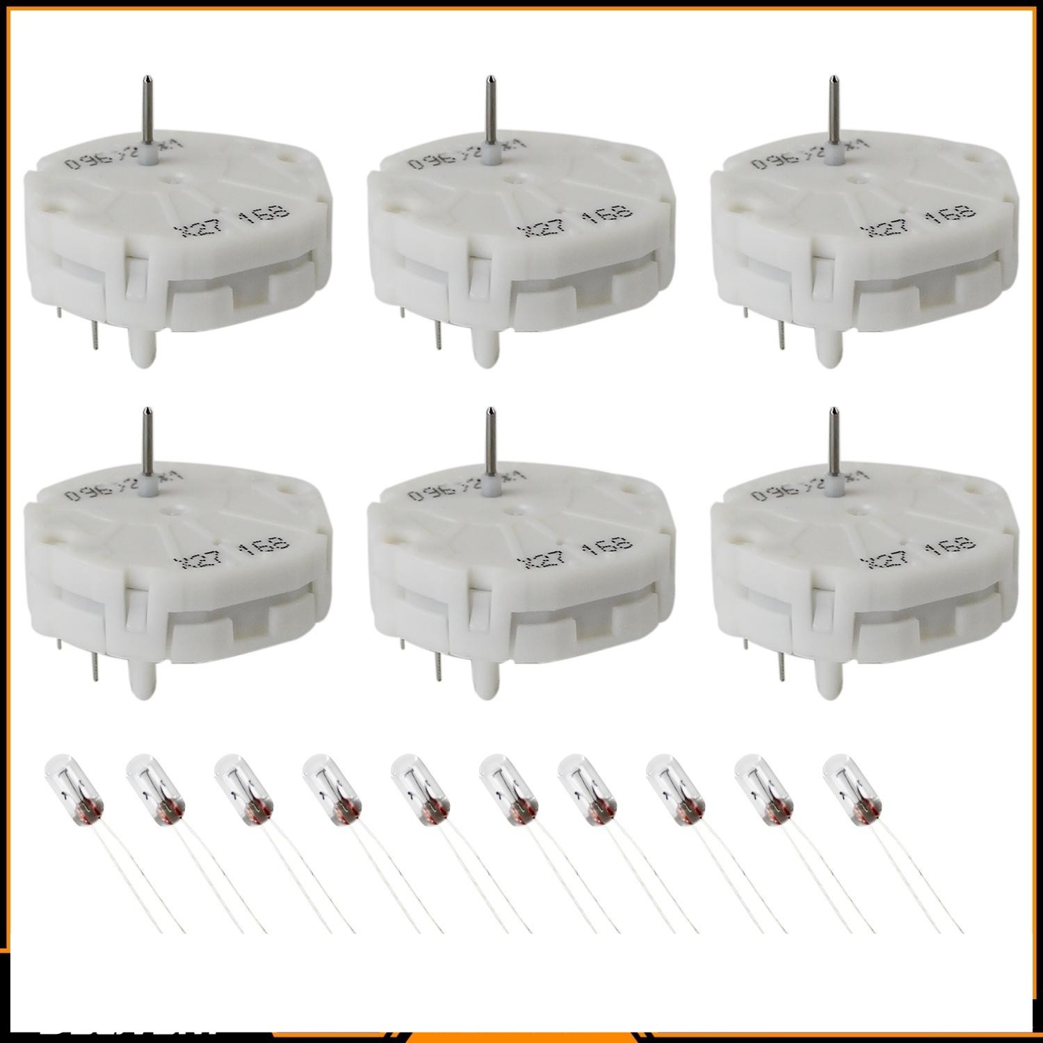 NEW 6PCS For GM & Switec Gauge Cluster Stepper Motor Kit, 10 BONUS BULBS