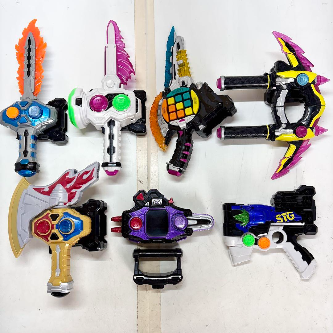 Kamen Rider Ex-Aid DX Gashacon Weapon Lot 7pcs Breaker Magnum