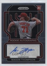 2022 Panini Prizm Rookie Auto Mason Thompson #RA-MT Auto un2