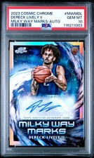 2023 Cosmic Chrome Dereck Lively Milky Way Marks Auto RC 22/75 PSA 10 #MWMDL
