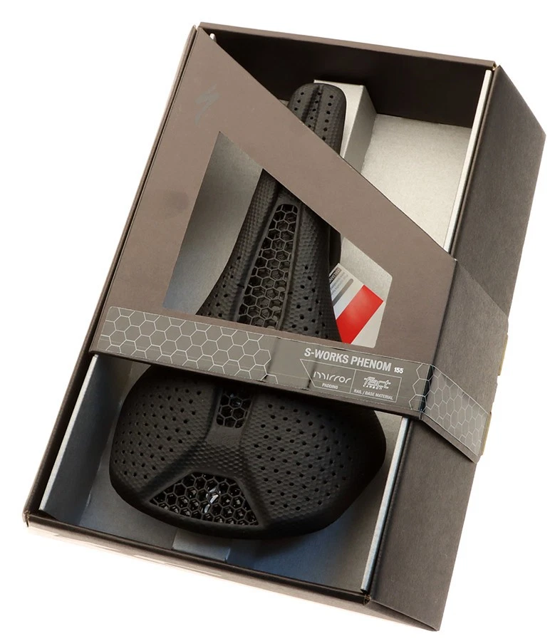 Selle Specialized S-Works Phenom 155 Mm - Carbone FACT - Noire - Occasion Légère