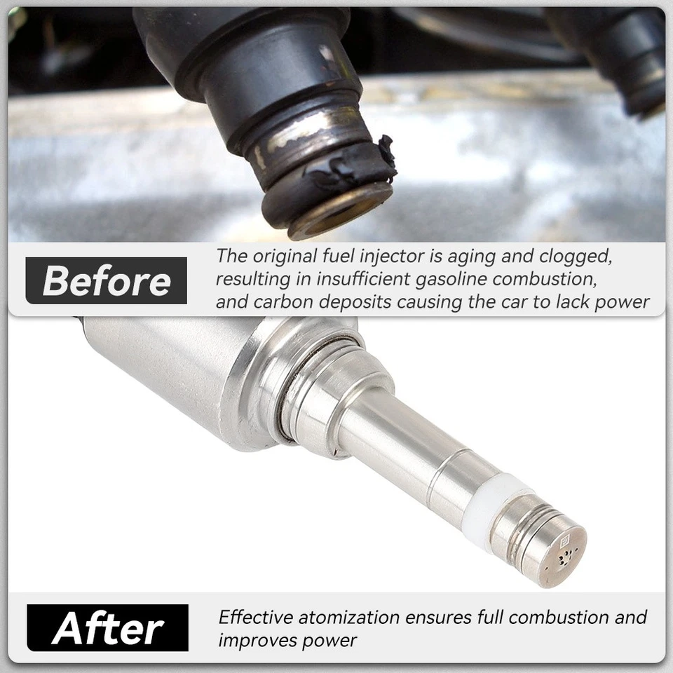 Inyectores de combustible para Audi A4 Quattro 2,0 L 2013-2016 Audi A5 Quattro 2,0 L 2013-2017 Foto 4 de 4