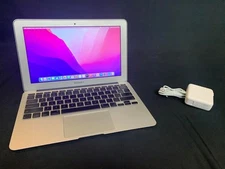 Apple MacBook Air A1465 11.6" Laptop - with a/c- (OS Monterey)