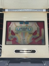 Vtg 1983 Nintendo Game & Watch Pinball Multi-Screen PB-59 Japan Please Read