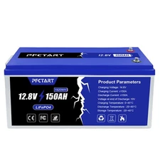 150Ah LiFePO4 Cycle Lithium Battery for RV Off-Grid Solar Boat Off Grid System