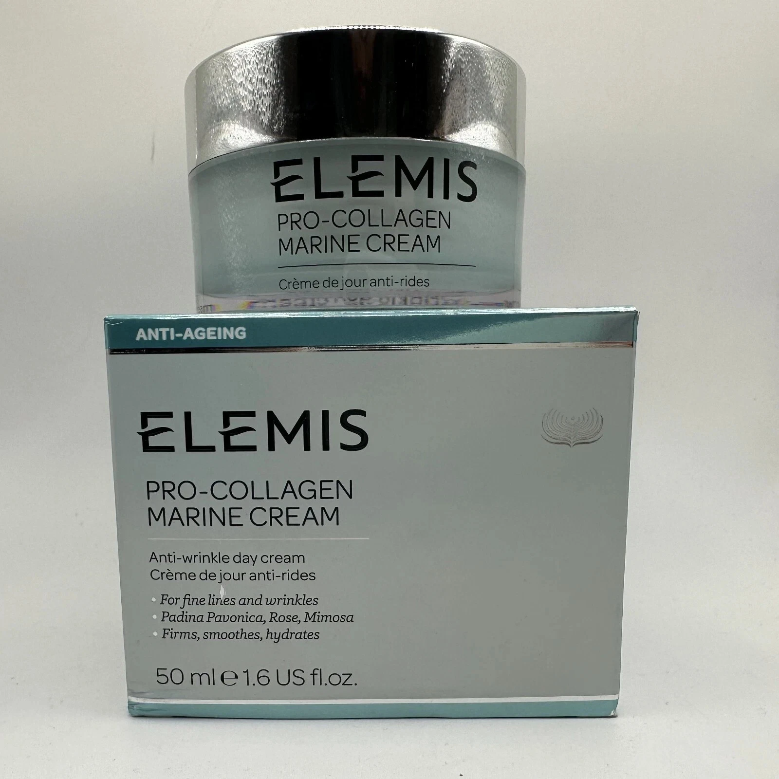 ELEMIS PRO-COLLAGEN MARINE CREAM 50 ml 1.6oz ANTI WRINKLE CREAM GENUINE