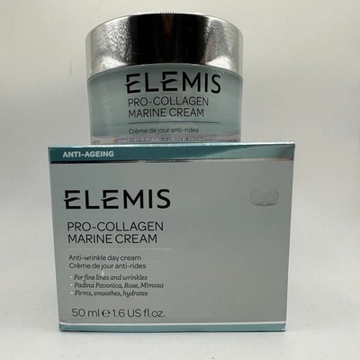 ELEMIS PRO-COLLAGEN MARINE CREAM 50 ml 1.6oz ANTI WRINKLE CREAM GENUINE