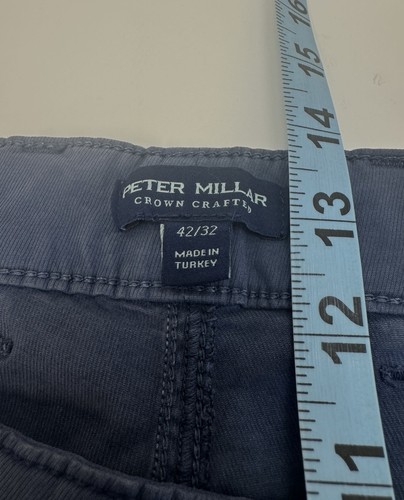 Neu mit Etikett Peter Millar Crown Crafted Wayfare 5-Pocket-Hose RIVI blau Größe 42 x 32 200 $ - Bild 7 von 11