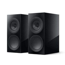 KEF R3 Meta Bookshelf Speaker Pair (Gloss Black) - NEW * Damaged * - N60317F