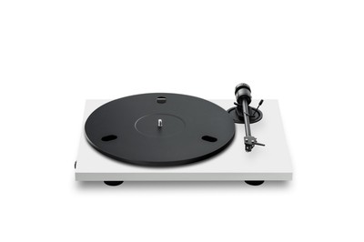 Pro-Ject E1.2 Plug & Play Plattenspieler mit Pick It MM E, weiß (UVP: 329,-  )