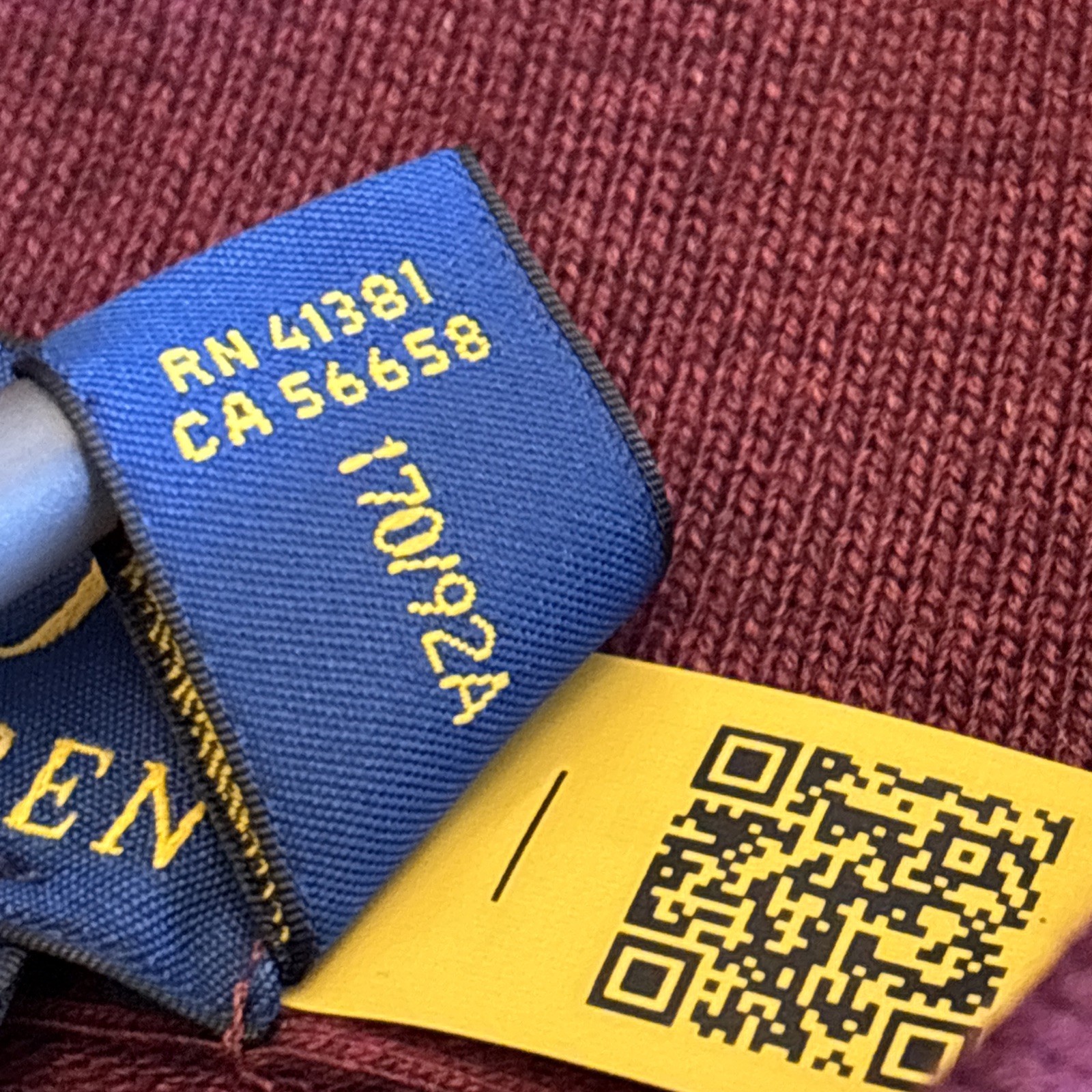 NWT Polo Ralph Lauren Short Sleeve Dark Red Heather Golf Shirt Men's Size S thumbnail 3